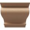 Ekena Millwork 12"W x 12"D x 12"H Wide Scroll Rough Cedar Woodgrain TimberThane Corbel, Primed Tan CORUR12X12X12SCRRCPR - alternate 4